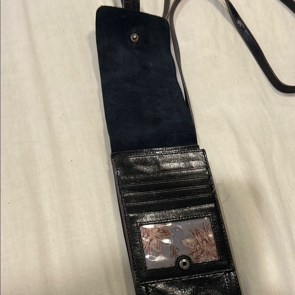 HOBO Black Leather Wallet - Picture 3 of 9